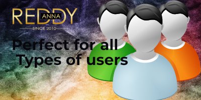 Perfect for all types of users